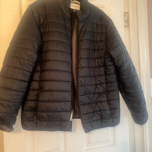 Men's Black Puffer Jacket